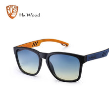 HU WOOD Design Handmade Zebra Wood Polarized Unisex Sunglasses With UV-400