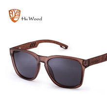 HU WOOD Design Handmade Zebra Wood Polarized Unisex Sunglasses With UV-400