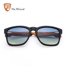 HU WOOD Design Handmade Zebra Wood Polarized Unisex Sunglasses With UV-400