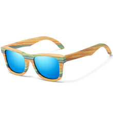 GM New Square Skateboard Wood Bamboo Sunglasses Polarized And UV-400 For Unisex