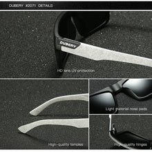 (New Arrival) Dubery Men's Luxury Polarized Aviation Driving Sunglasses