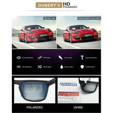 (New Arrival) Dubery Men's Luxury Polarized Aviation Driving Sunglasses