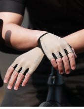 (New Arrival) INBIKE Summer Unisex Cycling Half Finger Gloves Shock-absorption  Breathable Sports Apparel Gloves