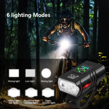 (New Arrival) LED T6 Type-C Rechargeable Front Bike Light Waterproof Accessories.