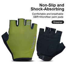 (New Arrival) INBIKE Summer Unisex Cycling Half Finger Gloves Shock-absorption  Breathable Sports Apparel Gloves
