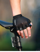 (New Arrival) INBIKE Summer Unisex Cycling Half Finger Gloves Shock-absorption  Breathable Sports Apparel Gloves