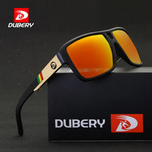 DUBERY Men Square Plastic Sport Sunglasses W/Polarized & UV400