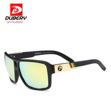 DUBERY Men Square Plastic Sport Sunglasses W/Polarized & UV400