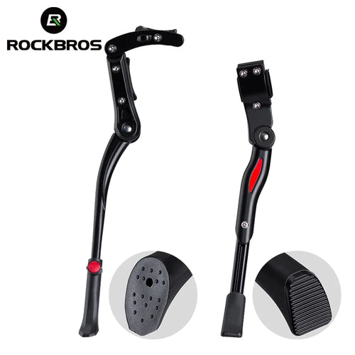 (New Arrival) ROCKBROS Bicycle Parking Adjustable Kickstand Accessories Parts