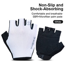 (New Arrival) INBIKE Summer Unisex Cycling Half Finger Gloves Shock-absorption  Breathable Sports Apparel Gloves