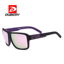 DUBERY Men Square Plastic Sport Sunglasses W/Polarized & UV400