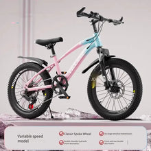 (New Arrival) Children 18/20/22 Inch Ultra-Light Kids Bicycles Ages 7-13 Years Variable Speed Mountain Bikes