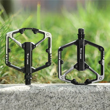 (New Arrival) WEST BIKING DU Bearing Bicycle Pedal Anti-slip Cycling Pedal Ultralight Aluminum Alloy MTB Road Bike Peda Parts