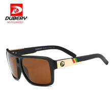 DUBERY Men Square Plastic Sport Sunglasses W/Polarized & UV400