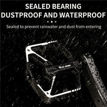 (New Arrival) WEST BIKING DU Bearing Bicycle Pedal Anti-slip Cycling Pedal Ultralight Aluminum Alloy MTB Road Bike Peda Parts