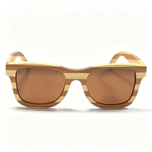 GM Fashion Skateboard New Brand Designer Wood Bamboo Sunglasses Polarized for Women And Men UV400 & Box