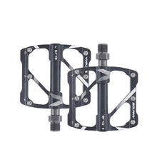 (New Arrival) BOLANY 12 Nail Anti-slip Hollow Lightweight CNC Aluminum Alloy 3 Bearing Pedal  for MTB Bicycle Pedal Bike Parts