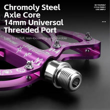 (New Arrival) WEST BIKING 3 Bearing Cat Pedal MTB Road Bike Cat Shaped Pedals with Seal Bearings Flat Platform Bike Parts
