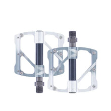 (New Arrival) BOLANY 12 Nail Anti-slip Hollow Lightweight CNC Aluminum Alloy 3 Bearing Pedal  for MTB Bicycle Pedal Bike Parts