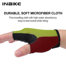 (New Arrival) INBIKE Summer Unisex Cycling Half Finger Gloves Shock-absorption  Breathable Sports Apparel Gloves