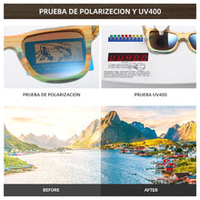 GM Fashion Skateboard New Brand Designer Wood Bamboo Sunglasses Polarized for Women And Men UV400 & Box